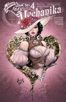 Lady Mechanika #4 (Original Series) Valentine Cover