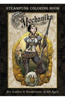 Lady Mechanika: Steampunk Coloring Book