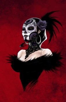 Lady Mechanika Red Dama Print