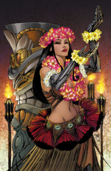 Lady Mechanika Aloha Print