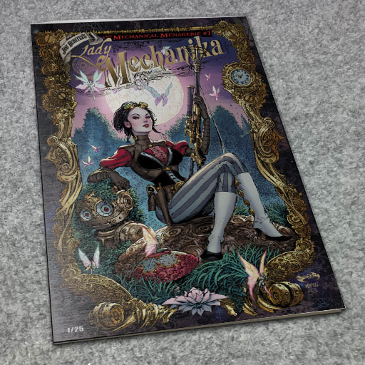 Lady Mechanika: The Mechanical Menagerie #1 (SDCC Metal Cover) Lady Mechanika: The Mechanical Menagerie #1 (SDCC Metal Cover) - Image 2