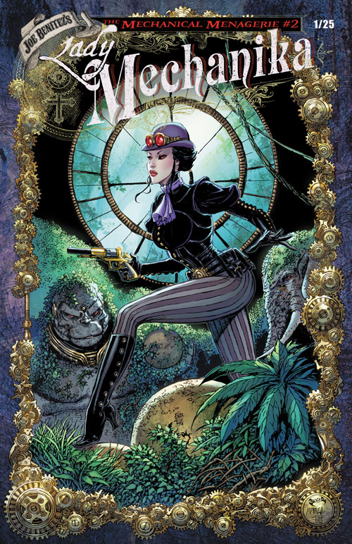 Lady Mechanika: The Mechanical Menagerie #1 (SDCC Metal Cover) Lady Mechanika: The Mechanical Menagerie #2 (SDCC Metal Cover)