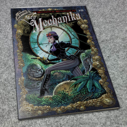 Lady Mechanika: The Mechanical Menagerie #1 (SDCC Metal Cover) Lady Mechanika: The Mechanical Menagerie #2 (SDCC Metal Cover) - Image 2