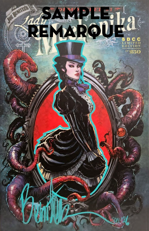 Lady Mechanika: Demonseed #1 SDCC Advance Preview - Remarque - Blue Lady Mechanika: Demonseed #1 SDCC Advance Preview - Image 2