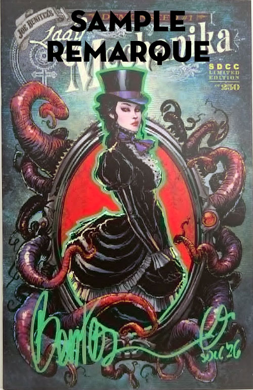 Lady Mechanika: Demonseed #1 SDCC Advance Preview - Remarque - Blue Lady Mechanika: Demonseed #1 SDCC Advance Preview - Image 3