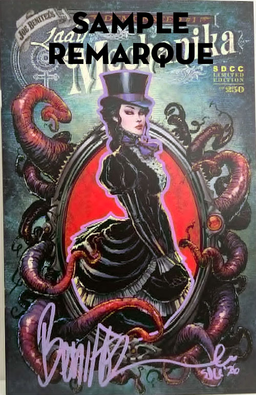 Lady Mechanika: Demonseed #1 SDCC Advance Preview - Remarque - Blue Lady Mechanika: Demonseed #1 SDCC Advance Preview - Image 5