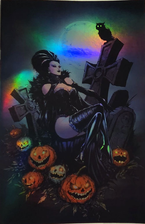 Lady Mechanika: Demonseed #1 Halloween HOLOFOIL Cover