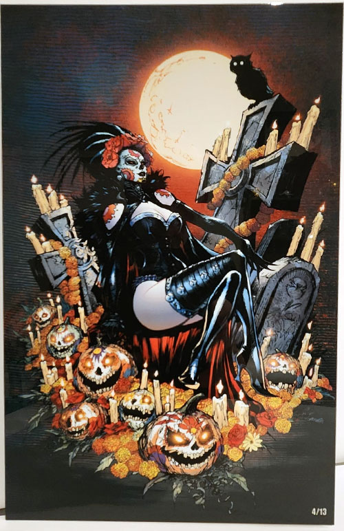 Lady Mechanika: Demonseed #1 Muertos METAL Cover
